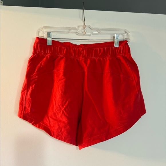 Red Lululemon Fabric Athletic Shorts - Picture 6 of 6